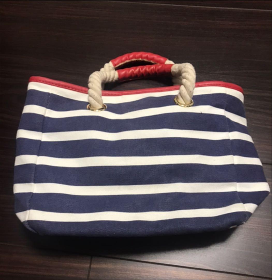 サマンサタバサ☆大人気マリン柄!!カートバッグ