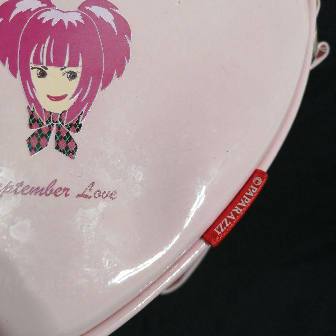 激レア　SHAZNA IZAM　エナメル　ハート型　ポーチ