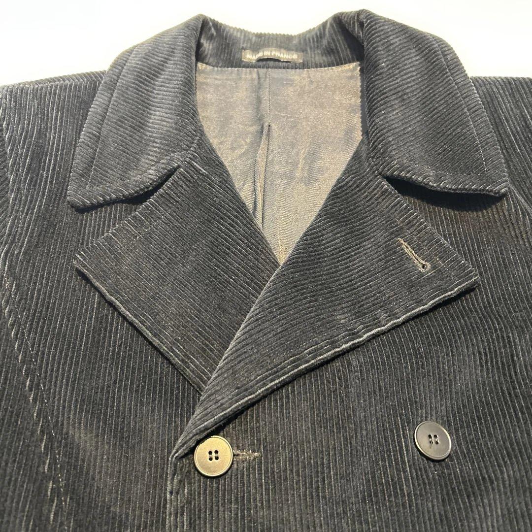 agnes b. homme アニエスベーオム　コーデュロイ　ピーコート