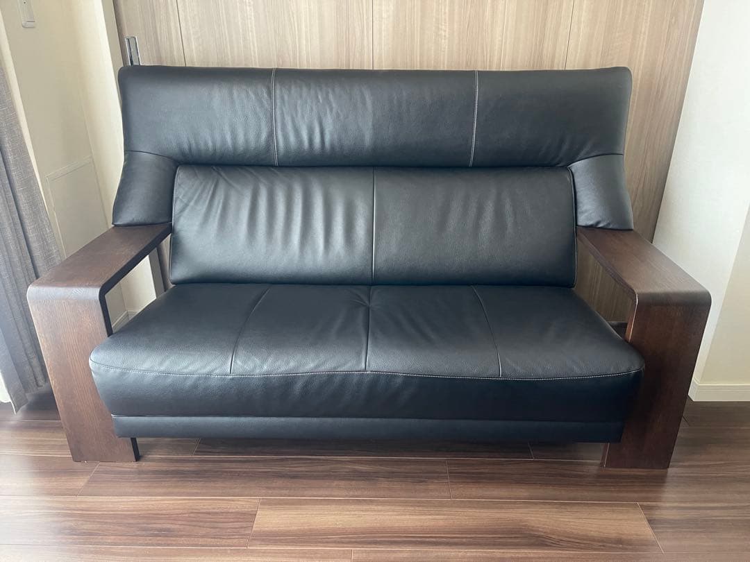 ★MKさま専用★受注生産のカリモク 2.5掛けソファ　ダンテブラック