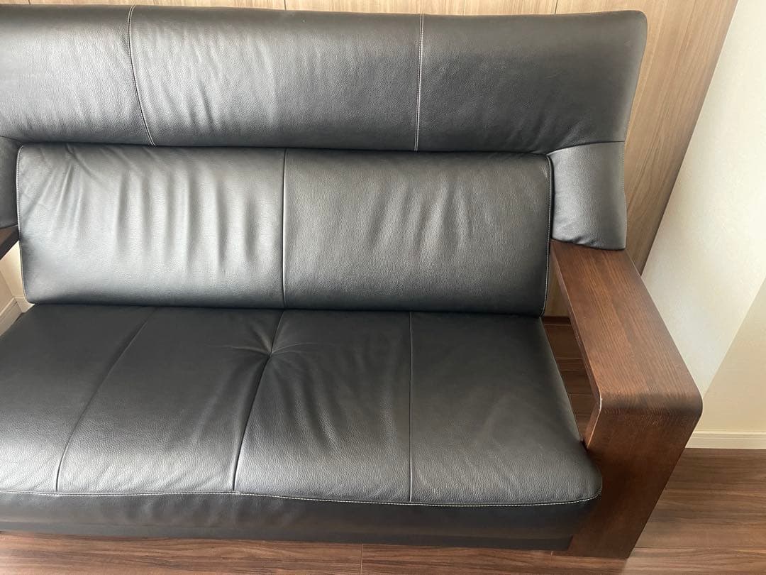 ★MKさま専用★受注生産のカリモク 2.5掛けソファ　ダンテブラック