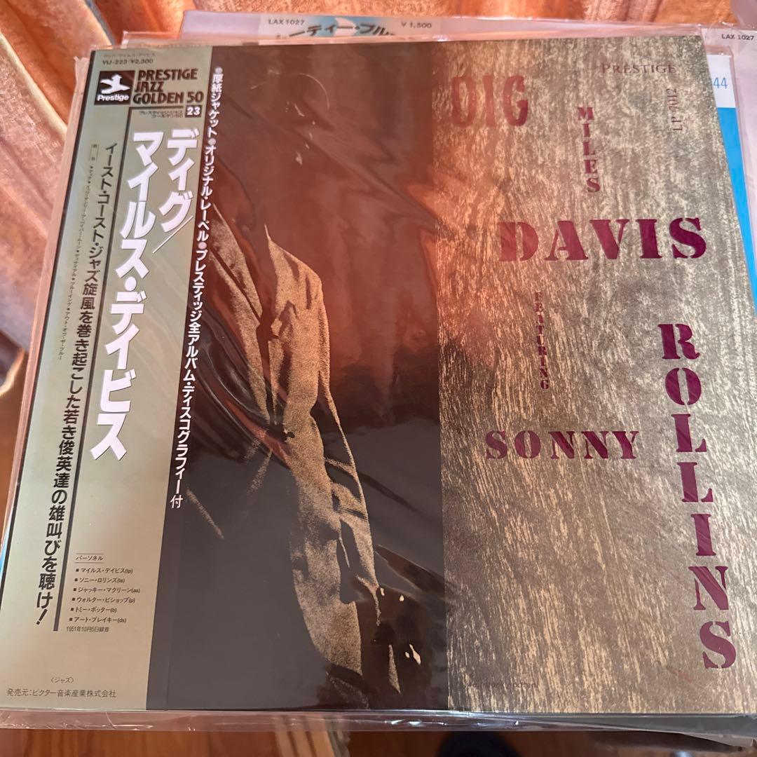 2)LP12in国内盤マイルスデイビスの 4枚写真参照　盤ジャケ帯解説良好