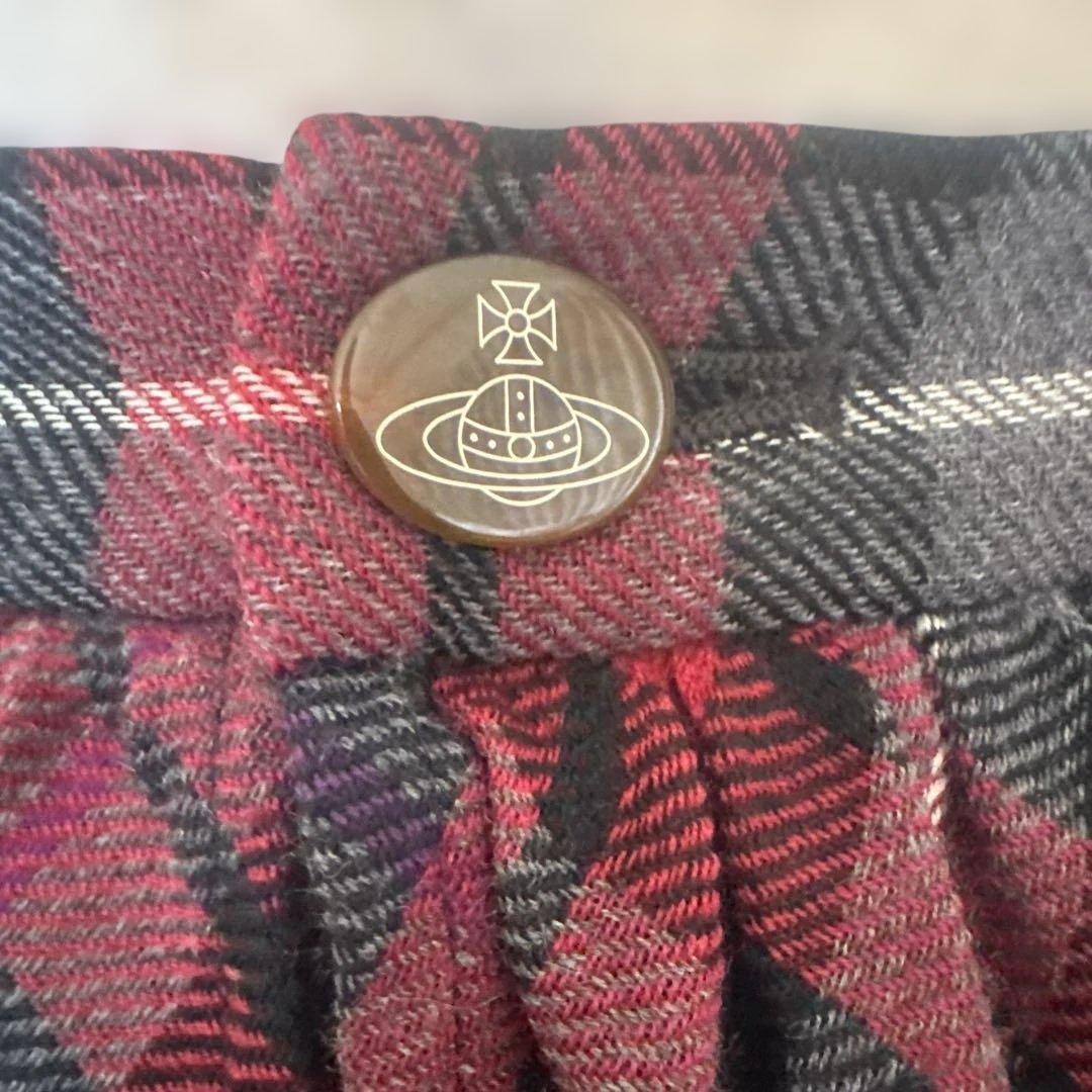 美品 VIVIENNE WESTWOOD チェック柄フレアスカート