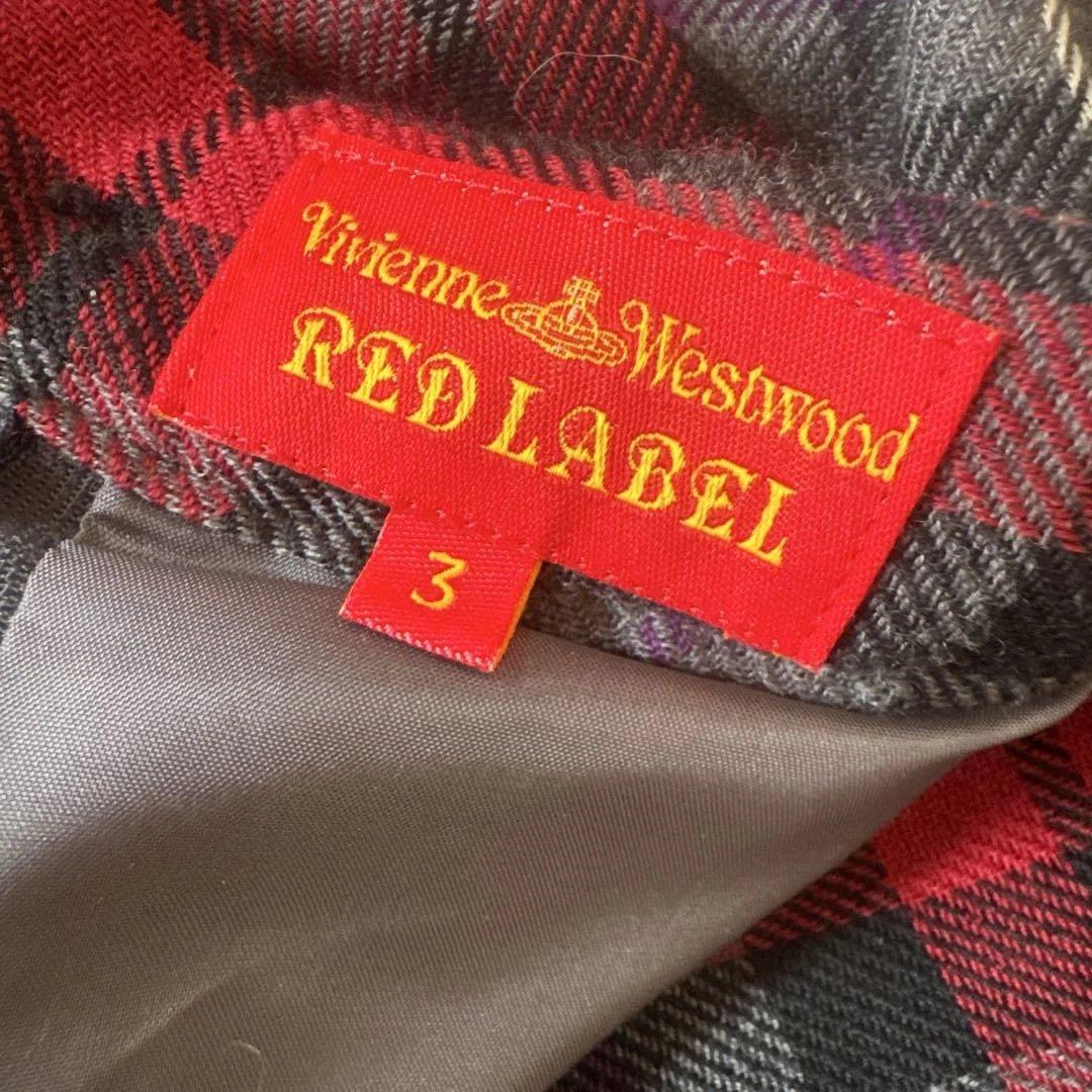 美品 VIVIENNE WESTWOOD チェック柄フレアスカート