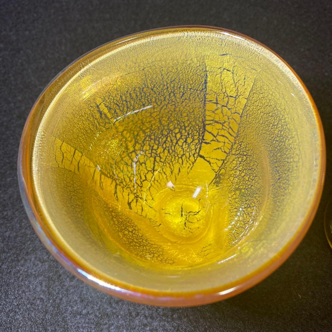 薩摩 宮澤裕明 吹きガラス 硝子 グラス ペアグラス