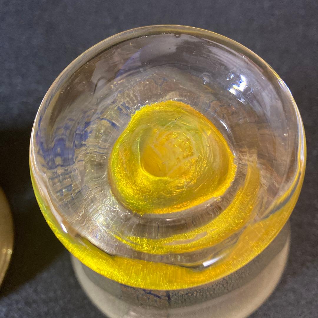 薩摩 宮澤裕明 吹きガラス 硝子 グラス ペアグラス