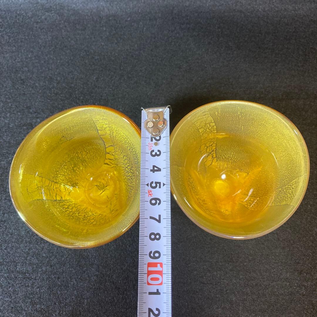 薩摩 宮澤裕明 吹きガラス 硝子 グラス ペアグラス