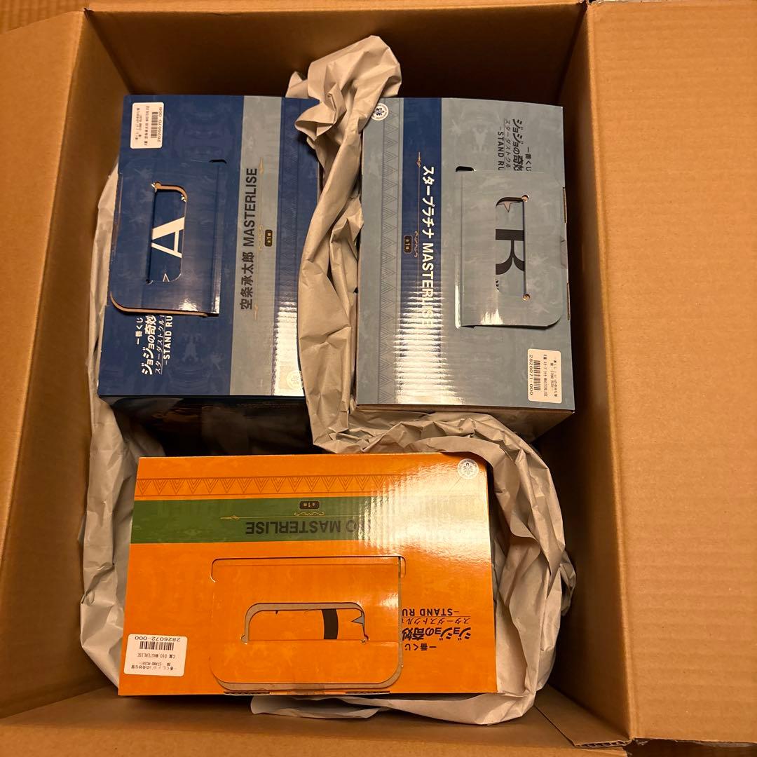 一番くじ ジョジョの奇妙な冒険　フィギュア　スタープラチナ　空条承太郎　DIO