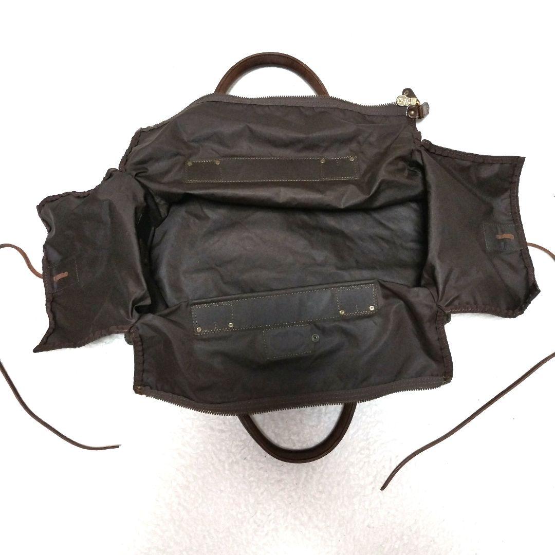 【美品】Felisi フェリージ P4 ナイロン×本革 2way ボストンバッグ