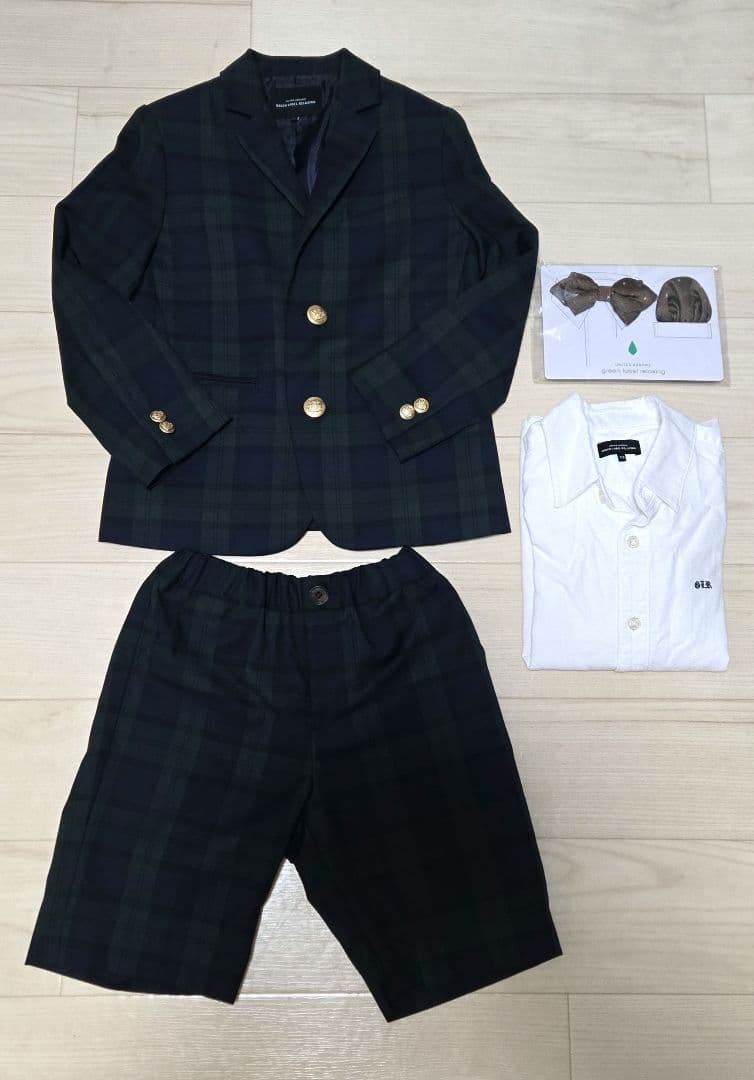 sapusan green label relaxing キッズスーツ 靴