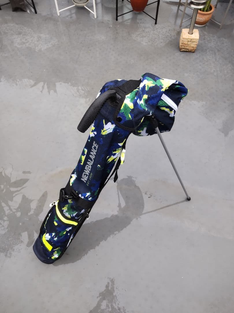 【美品】ニューバランス ゴルフ クラブ 収納 バッグ newbalance