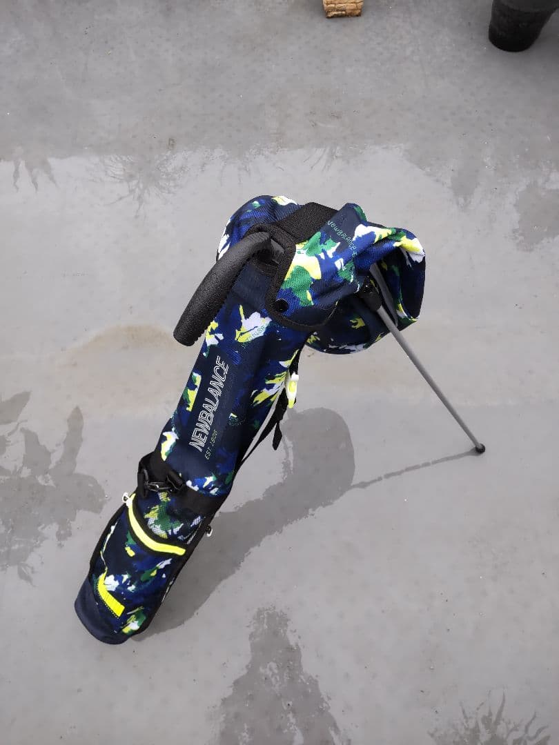 【美品】ニューバランス ゴルフ クラブ 収納 バッグ newbalance