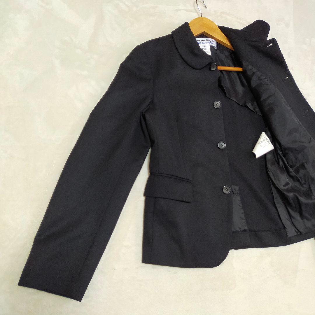 美品　ハンガリー製　コムコム　コムデギャルソン　丸襟ジャケット