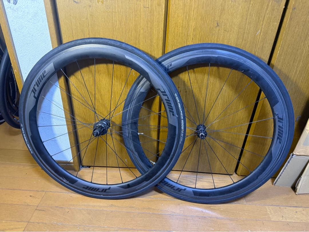 Prime プライム　カーボンホイール　前後セット