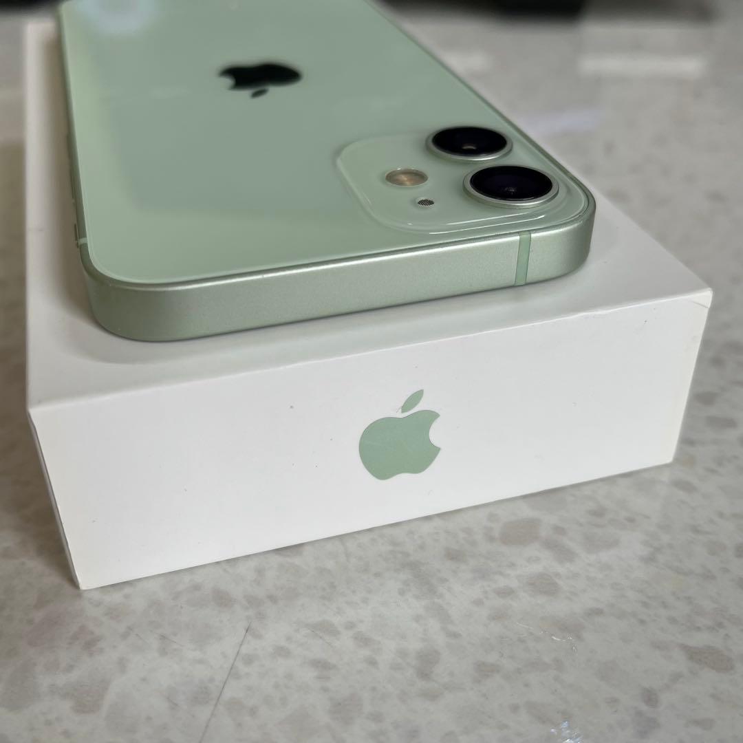 美品 Iphone12mini 128gb simフリー バッテリー交換100％