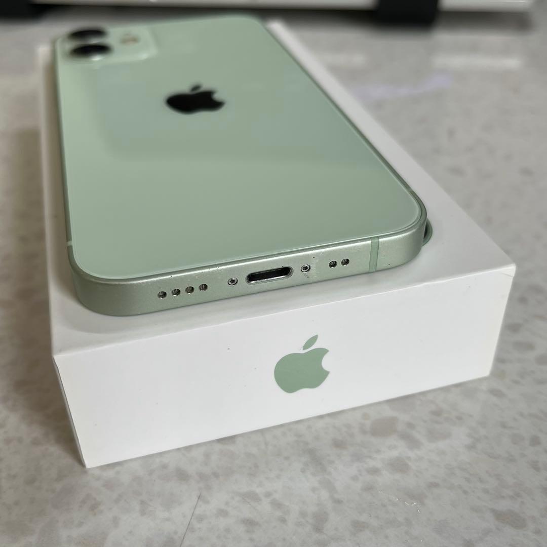 美品 Iphone12mini 128gb simフリー バッテリー交換100％