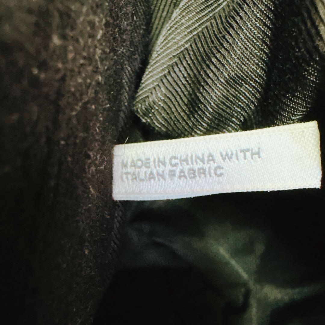 【美品】ヘルムートラング カシミヤ混 ロングコート ダブル イタリア生地 黒 2