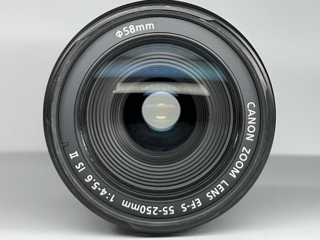 【美品】Canon EF-S55-250mm F4-5.6 IS II フード付