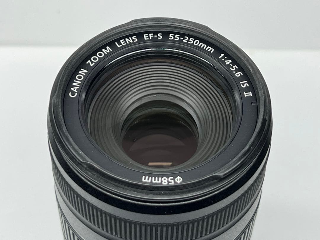 【美品】Canon EF-S55-250mm F4-5.6 IS II フード付