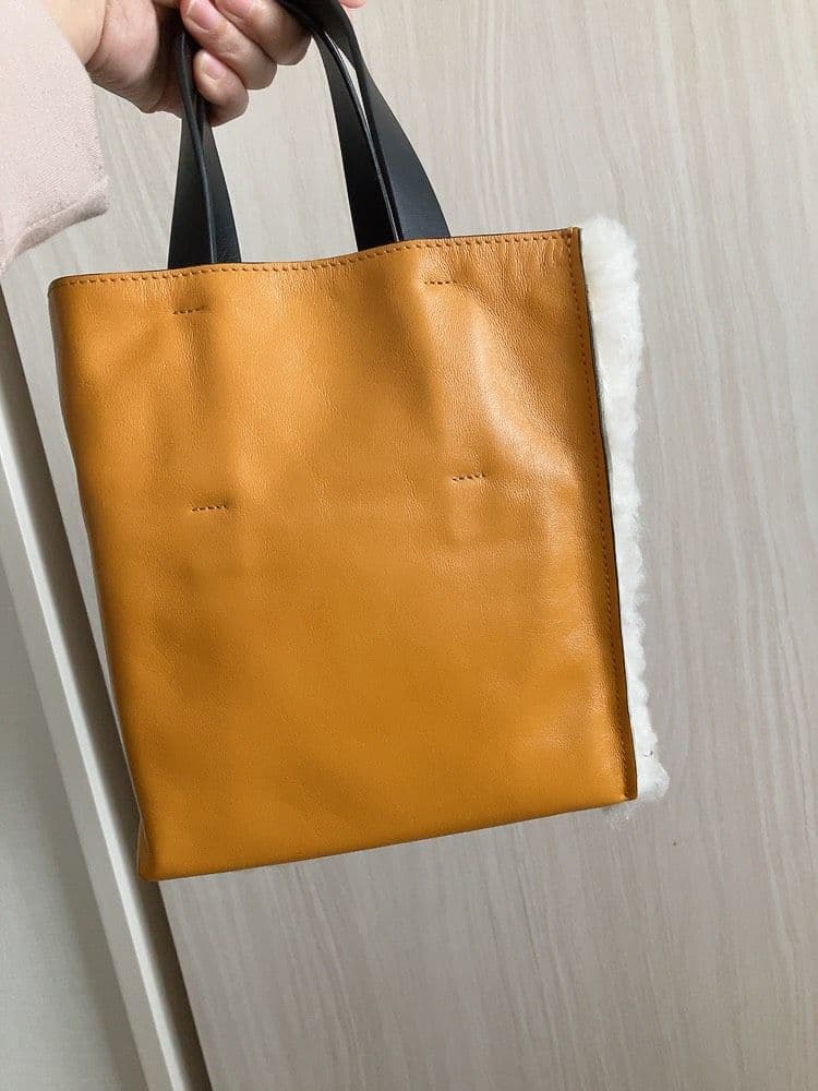 美品★MARNI✨マルニ MUSEO ミュゼオ　2WAYショルダーバッグ☆ファー