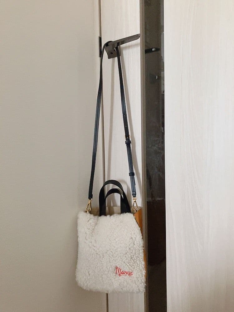 美品★MARNI✨マルニ MUSEO ミュゼオ　2WAYショルダーバッグ☆ファー