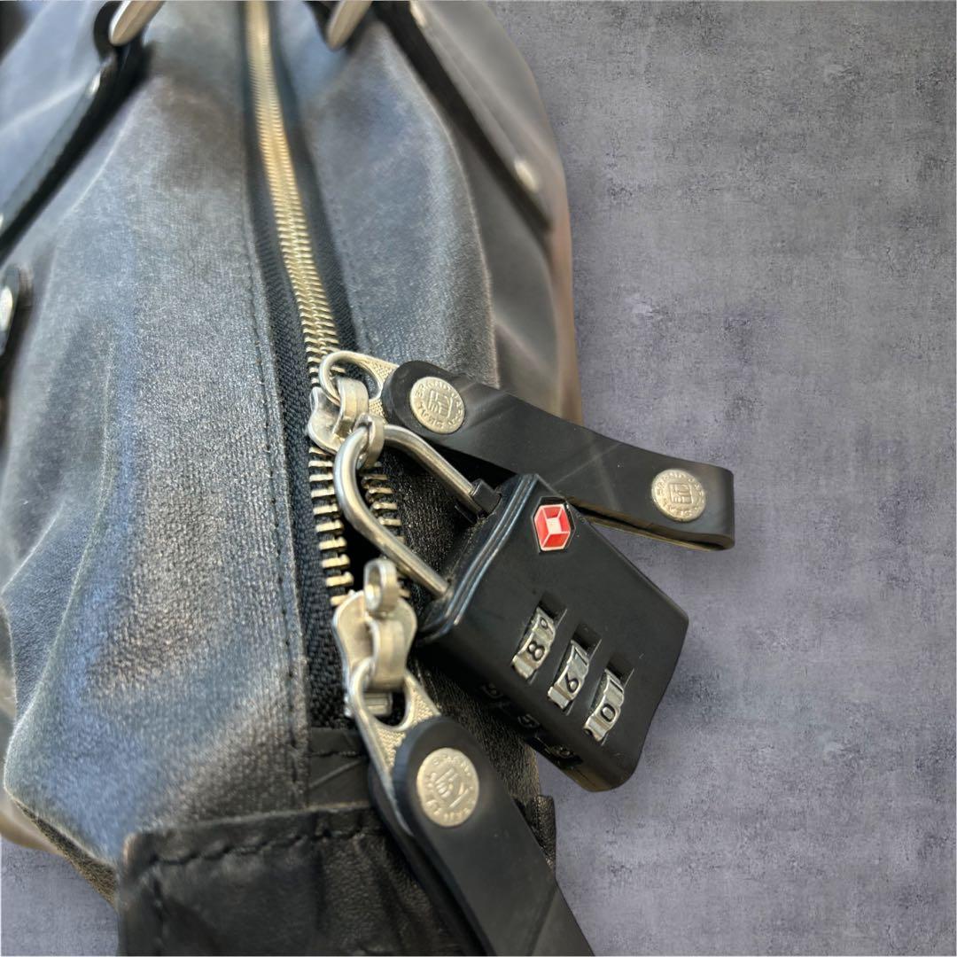 【極美品/希少】SEAL × 森野帆布 コラボ 2way トラベルボストンバッグ