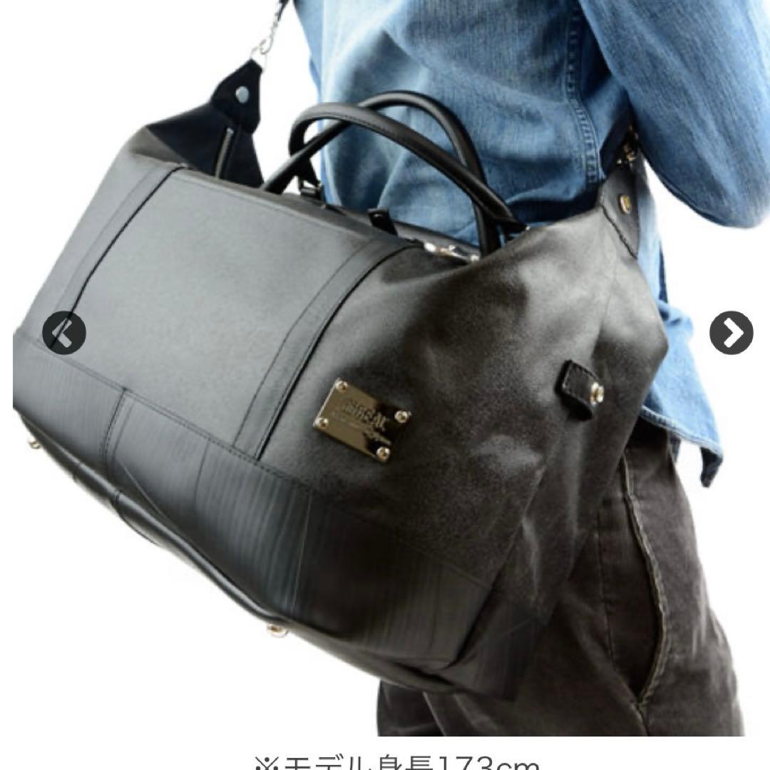 【極美品/希少】SEAL × 森野帆布 コラボ 2way トラベルボストンバッグ