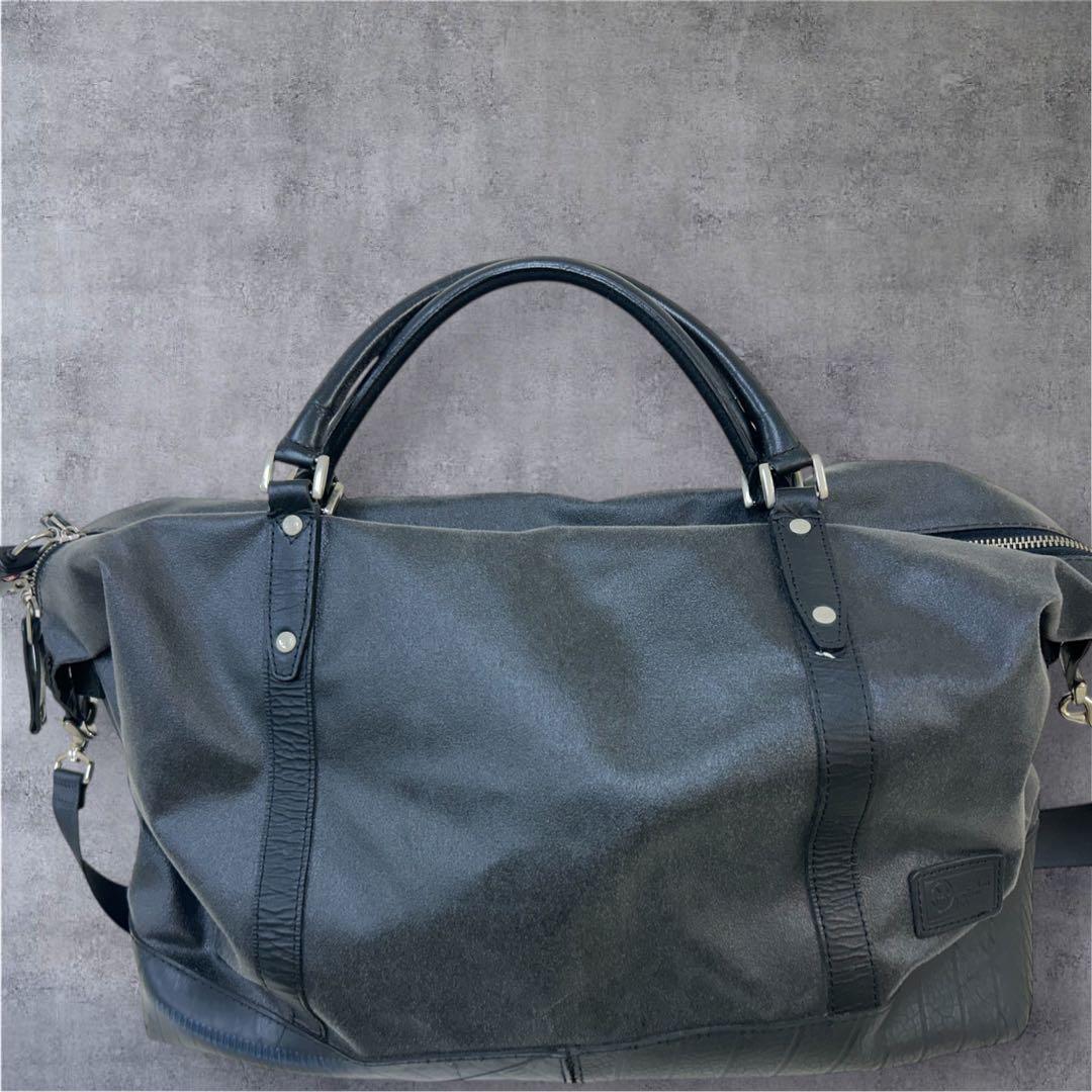 【極美品/希少】SEAL × 森野帆布 コラボ 2way トラベルボストンバッグ