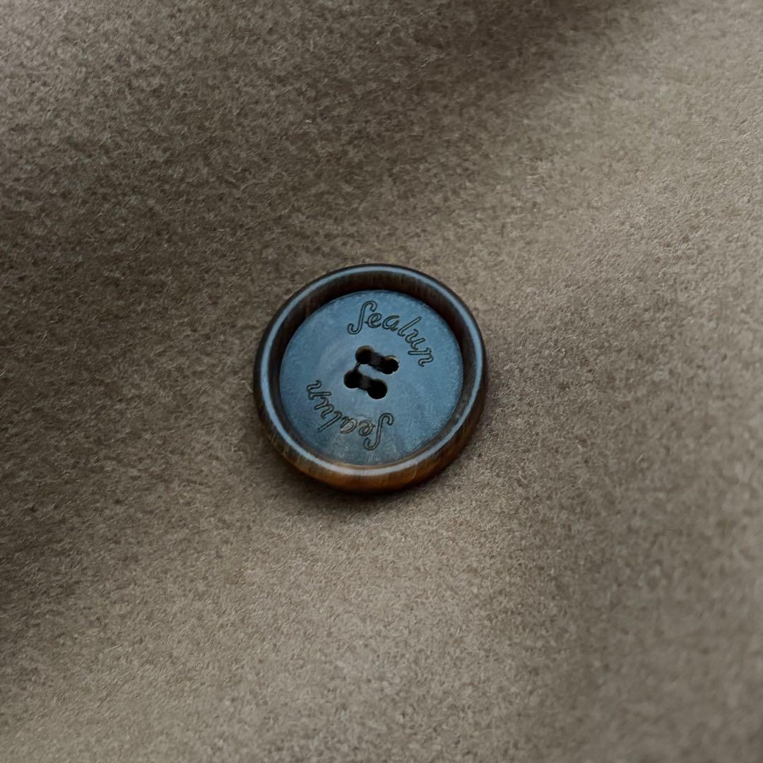 【美品✨】SEALUP GEVOVA メルトン ロングPコート 名作　48
