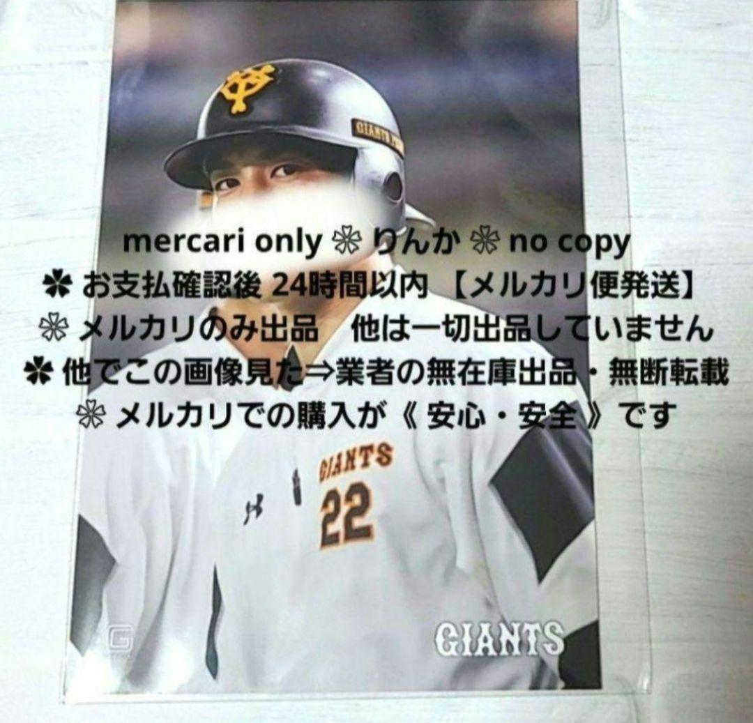 ■005　最終値下げ　プロ野球　巨人　小林誠司　写真　公式写真　フォト