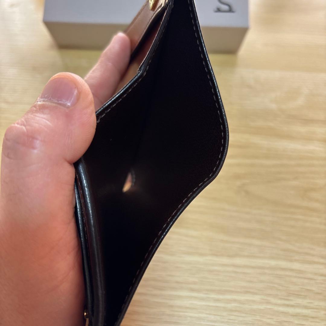 WILDSWANS ダークステイン　二つ折り財布