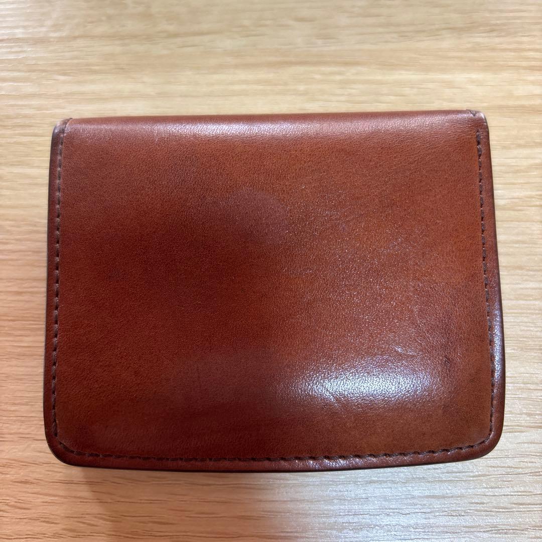 WILDSWANS ダークステイン　二つ折り財布