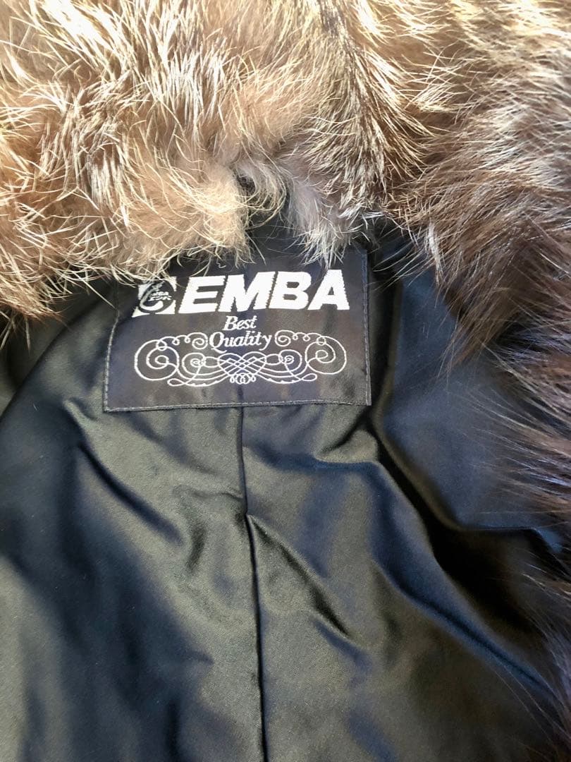 EMBA エンバ シルバーフォックス　コート　ソビエト(ロシア)ヴィンテージ