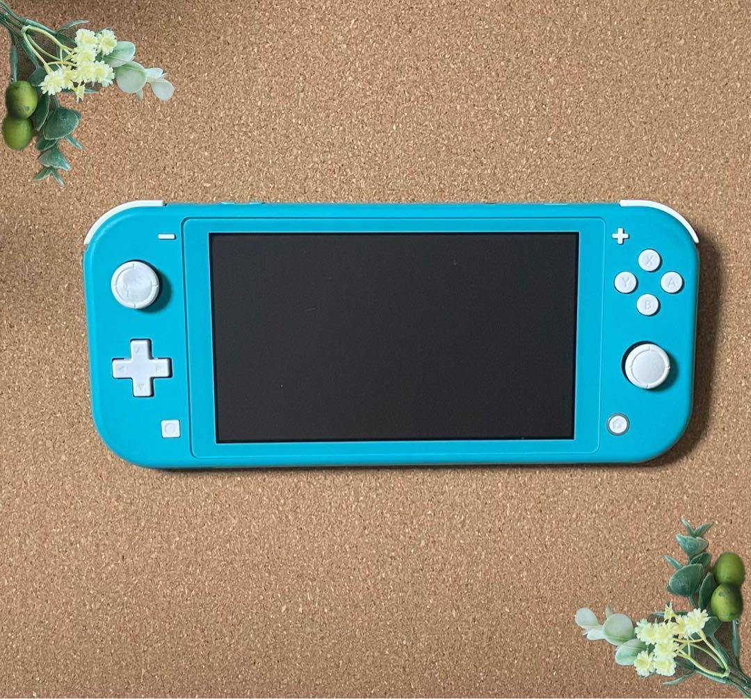 Nintendo Switch Lite ターコイズ　ブルー　スイッチ