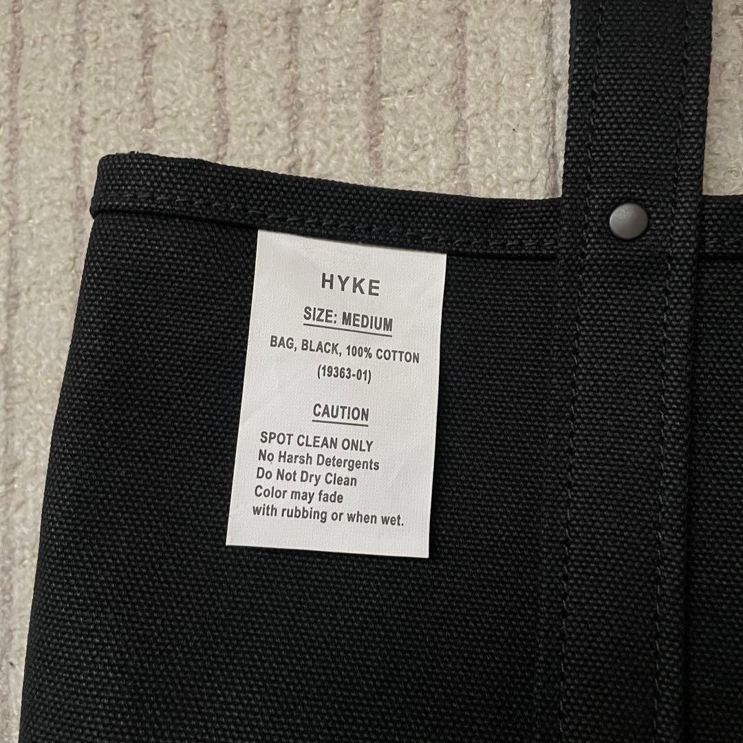 バッグ 26SS HYKE Tote Bag Medium Black