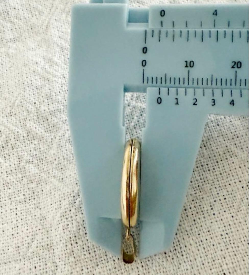 ヴィンテージ 9金 フォトペンダント