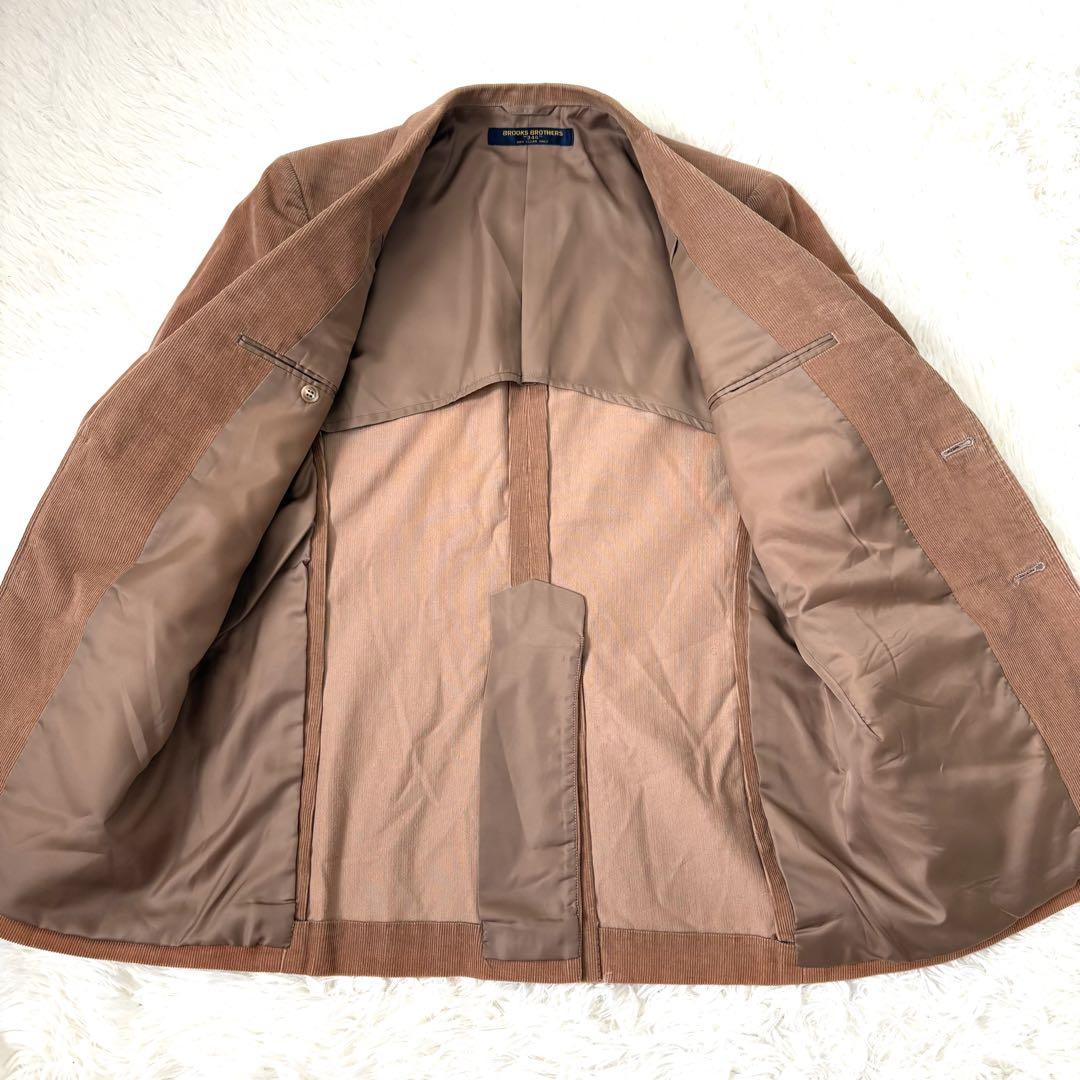 美品☆ブルックスブラザーズ　3ピース　コーデュロイスーツ　セットアップ　Mサイズ
