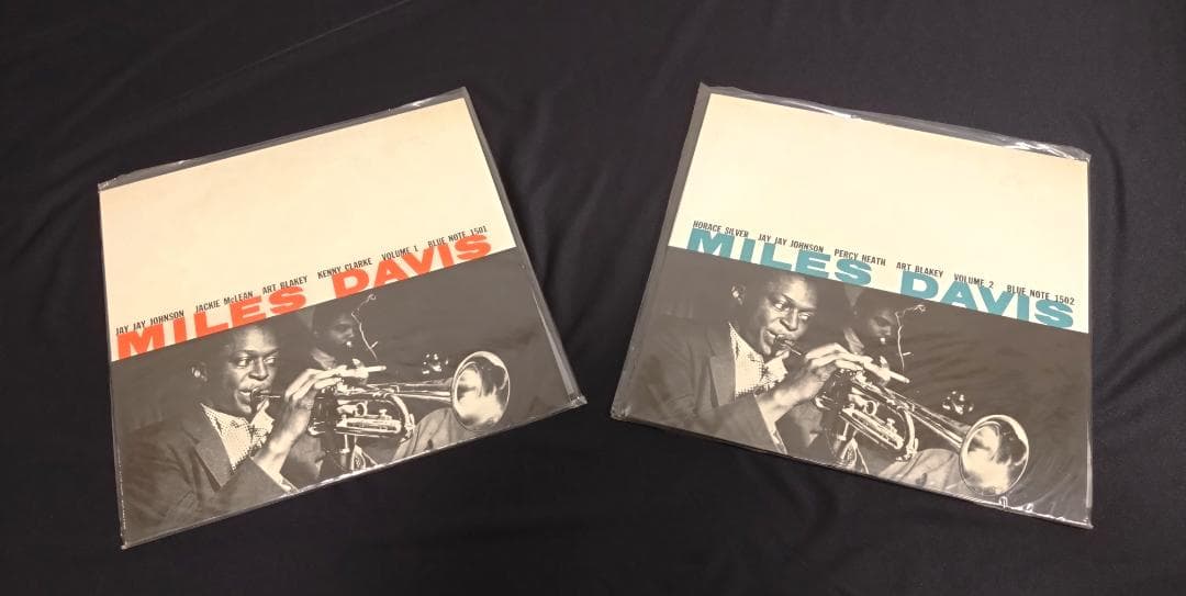 MILES DAVIS VOLUME1&VOLUME2 LPレコード 2枚セット