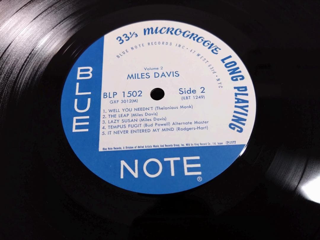 MILES DAVIS VOLUME1&VOLUME2 LPレコード 2枚セット