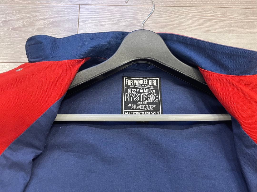 hysteric スタジャン レッド