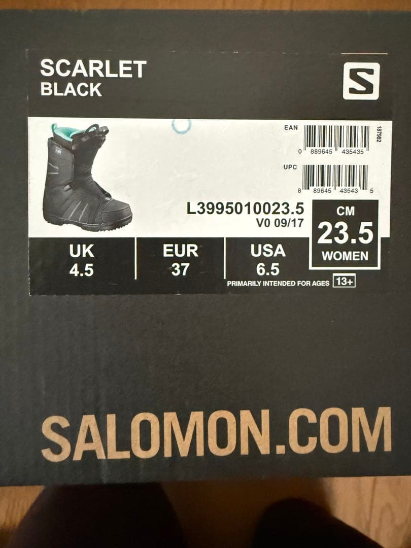 SALOMON SCARLET スノーボードブーツ レディース 23.5cm