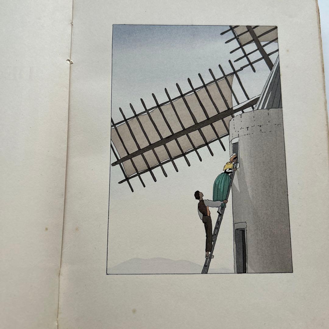 希少本/入手困難★アールデコ 挿絵本 A.E.マルティ 風車小屋だより ★