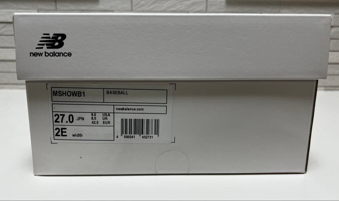 New Balance Ohtani スパイク MSHOWB1 27.0cm