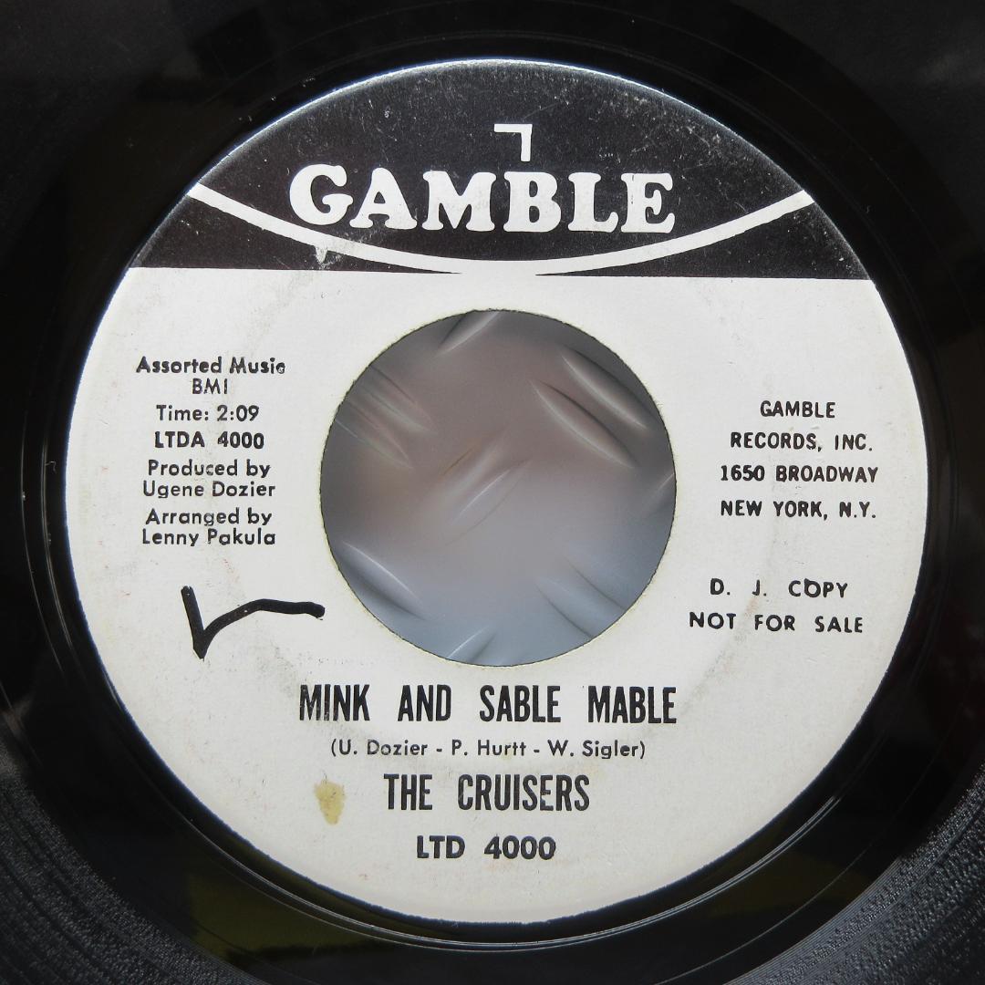 ★THE CRUISERS / MINK AND SABLE MABLE★