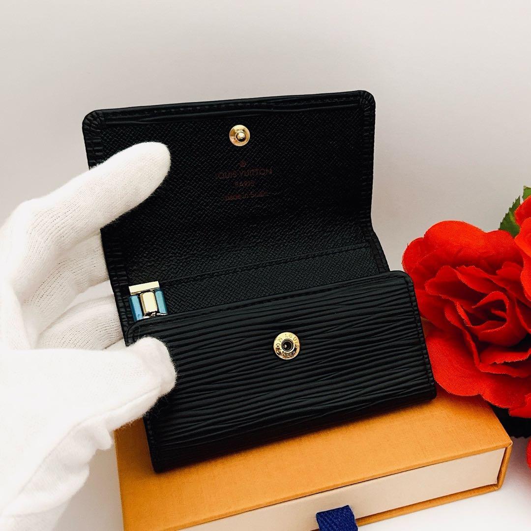 24時間限定‼️ルイヴィトン　エピ　キーケース　6連　ブラック　黒