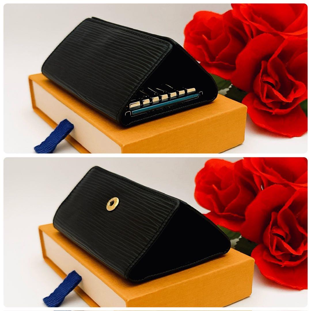 24時間限定‼️ルイヴィトン　エピ　キーケース　6連　ブラック　黒