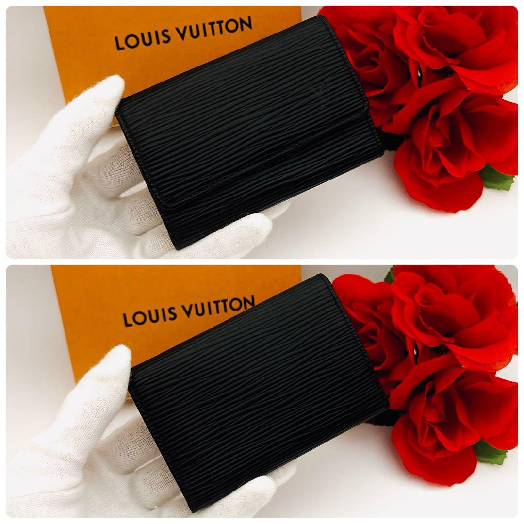 24時間限定‼️ルイヴィトン　エピ　キーケース　6連　ブラック　黒