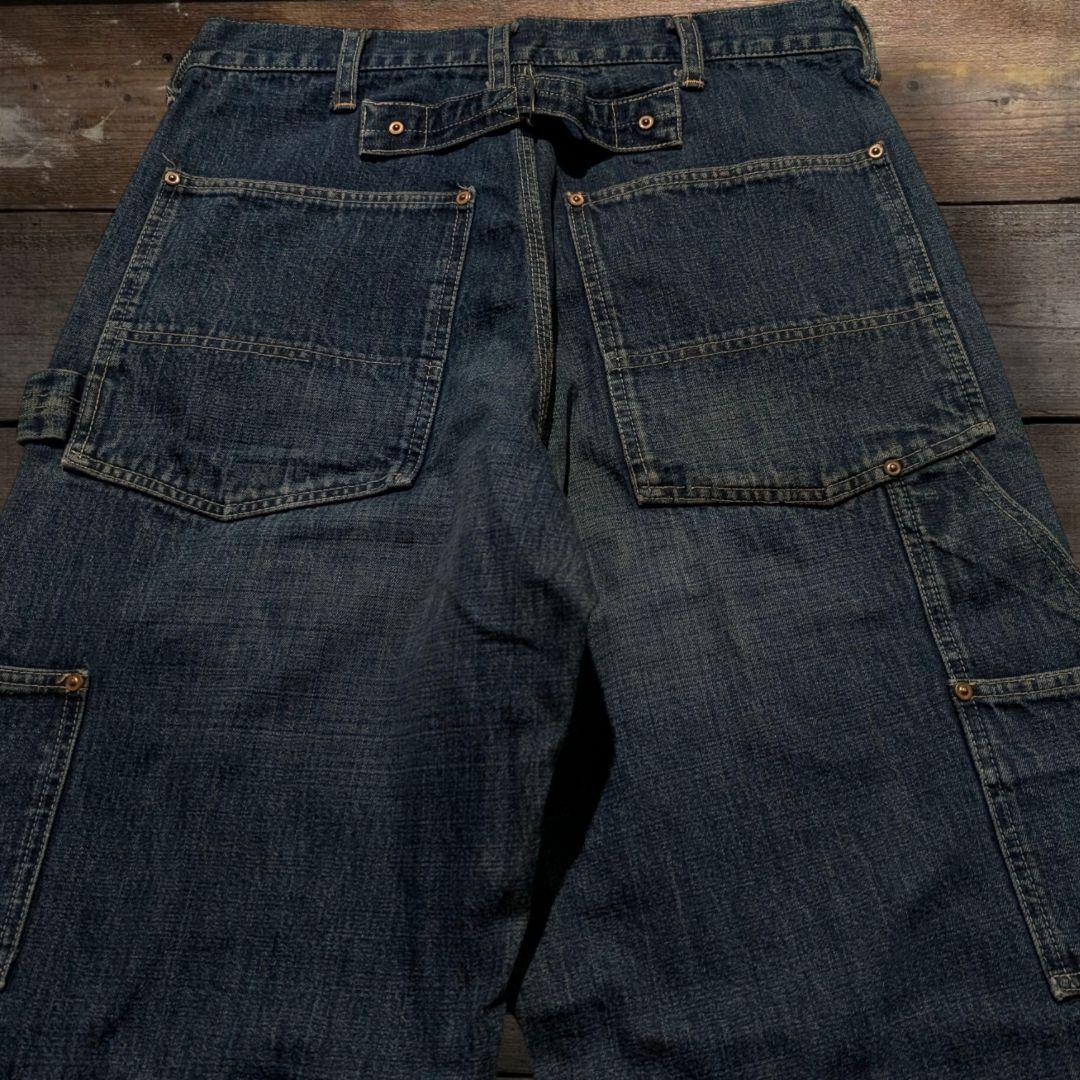 70s BIG JOHN ダブルニー ペインターデニム SCOVIL 初期モデル