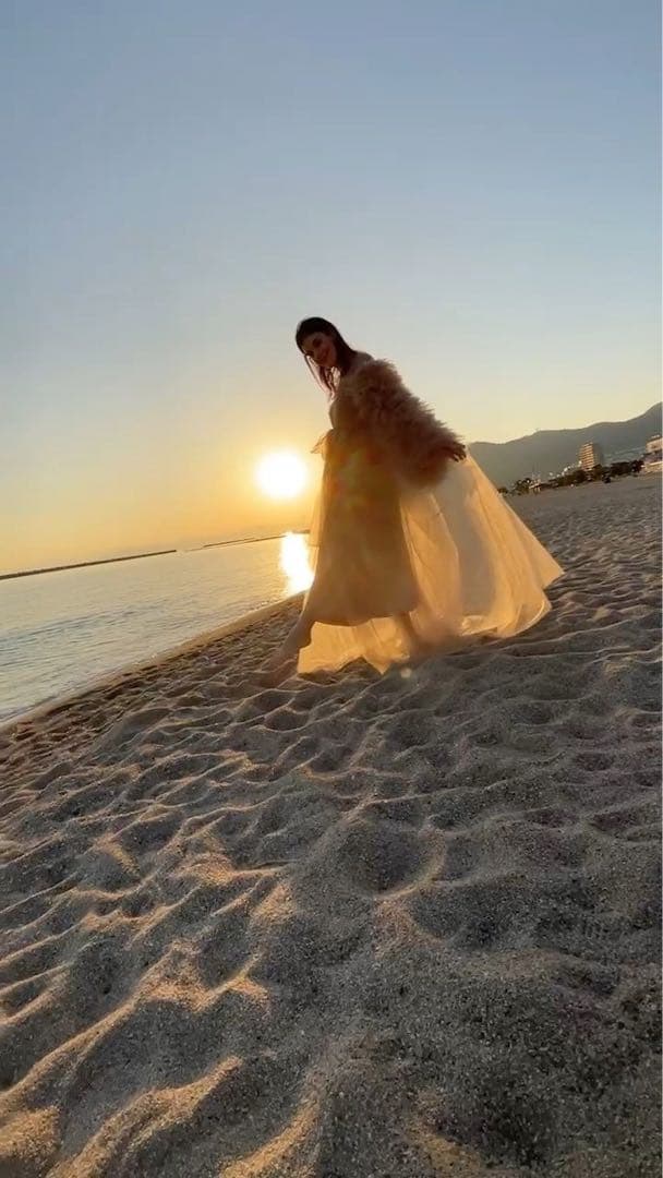 【恵美子さん専用】ふんわりチュールロングドレス 撮影衣装 ウェディングフォト