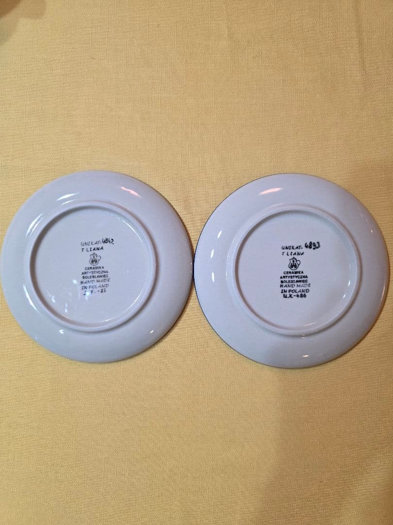 ツェラミカ 花柄食器セット 皿4枚 マグカップ2個